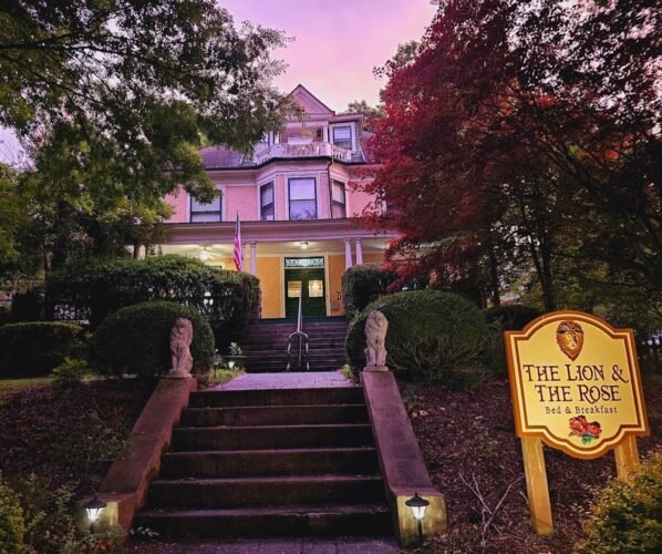 Bed and Breakfast in Asheville The Lion and the Rose Bed and Breakfast