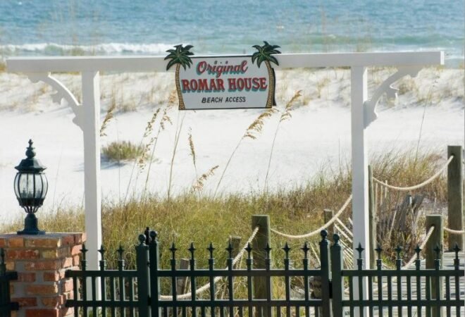 The Original Romar House Bed & Breakfast Inn located in Orange Beach, Alabama