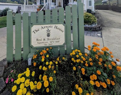 The Arnott House located in Spencer, West Virginia is a charming bed and breakfast
