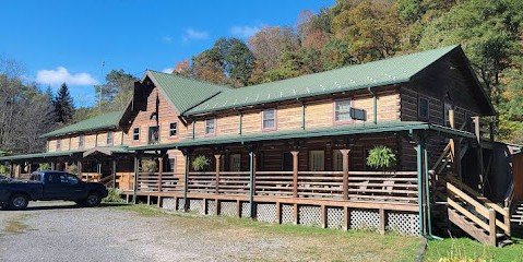 Mingo Saloon & Lodge is a 20-room log-cabin style bed and breakfast nestled along US-219 in the mountain community of Mingo, West Virginia