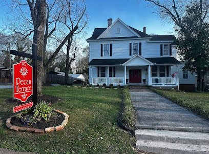 Pecan Terrace Bed & Breakfast is a beautifully restored Victorian-era home nestled under a canopy of mature pecan trees in Easley, South Carolina.